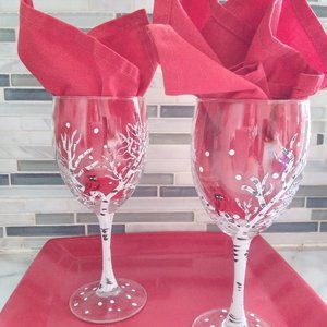 Hand painted Glasses